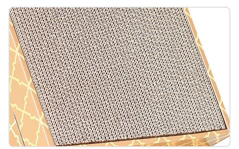 Casă de carton pentru pisici pentru zgâriere