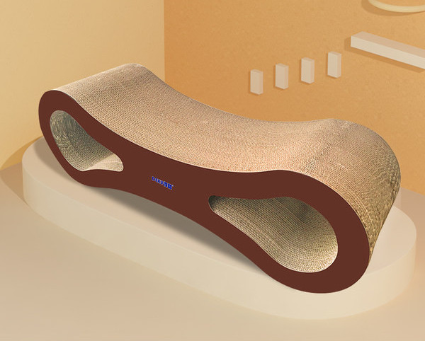 Scarlet pentru pisici cu hartie ondulata - mai multe modele