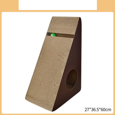 Mačja ploča za škrabanje od valovitog papira s prostorom za spavanje