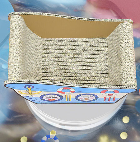 Gofrētā papīra kaķu skrāpis