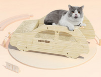 Zgarietoare din lemn pentru pisici in cinci modele