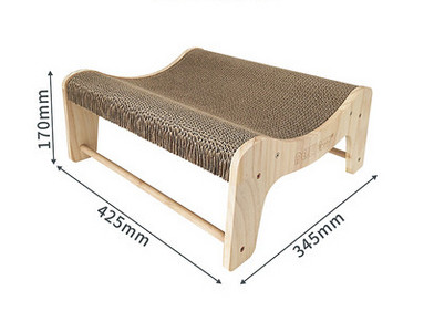 Zgarietoare din lemn pentru pisici in cinci modele