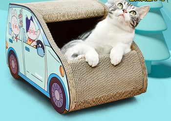 Ξύστρα για γάτες σε σχήμα αυτοκινήτου