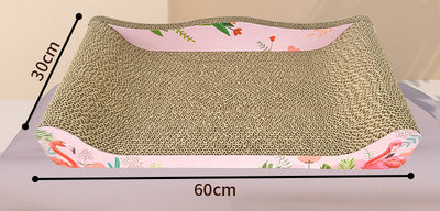 Krevet za grebanje od valovitog papira