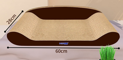 Krevet za grebanje od valovitog papira