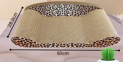 Krevet za grebanje od valovitog papira