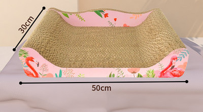 Krevet za grebanje od valovitog papira