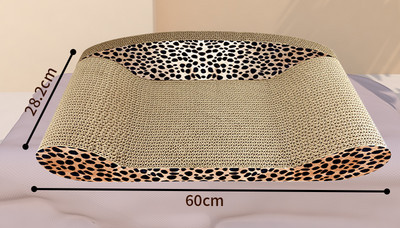 Krevet za grebanje od valovitog papira