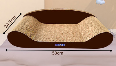 Krevet za grebanje od valovitog papira