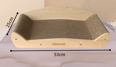 Krevet za grebanje od valovitog papira