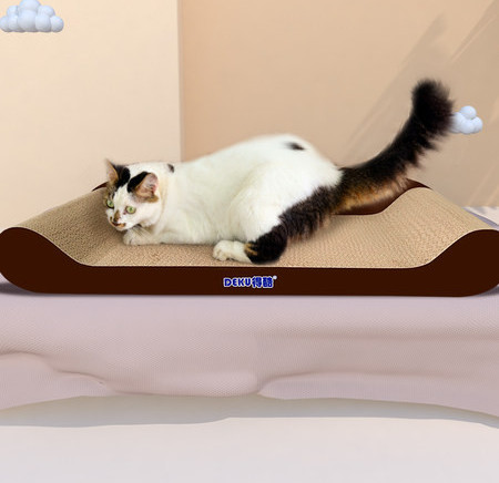 Krevet za grebanje od valovitog papira