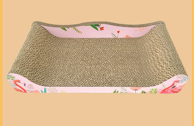 Racleta din hartie ondulata pentru pisici - mai multe modele