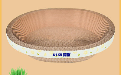 Racleta din hartie ondulata pentru pisici - mai multe modele