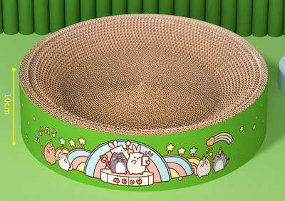 Racleta din hartie ondulata pentru pisici - mai multe modele