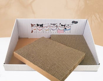 Κυματοειδές χαρτί ξύστρα γάτας