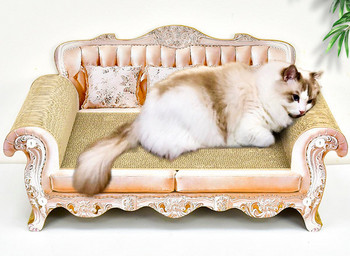 Συνδυασμένο ξύστρα γάτας και κρεβάτι