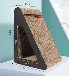 Ξύστρα γάτας με κυματοειδές χαρτί - πολλά μοντέλα