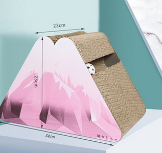 Ξύστρα γάτας με κυματοειδές χαρτί - πολλά μοντέλα