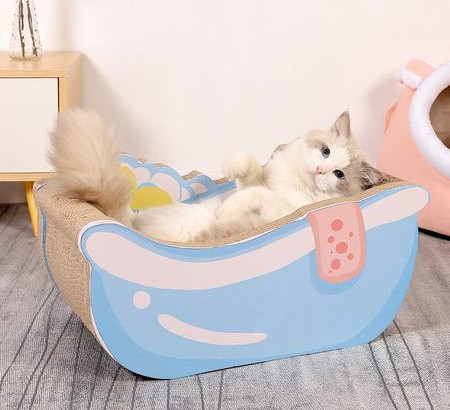 Magamis- ja mängukohaga kraabits kassidele - erinevad mudelid