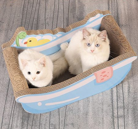 Magamis- ja mängukohaga kraabits kassidele - erinevad mudelid