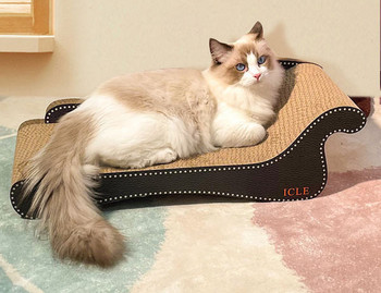Ξύστρα σε σχήμα καναπέ για γάτες