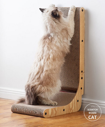 Ξύλινη σανίδα ξυσίματος για γάτες