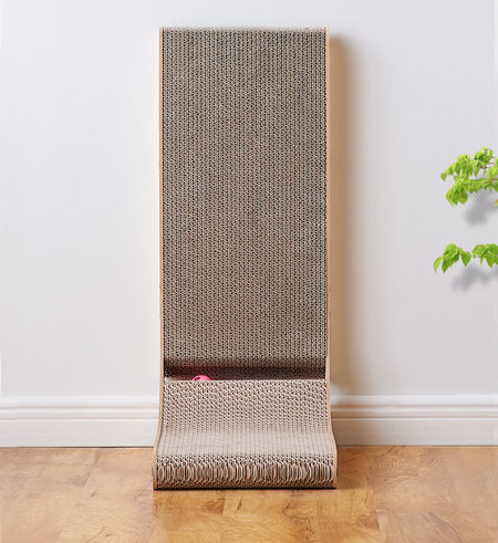 Placa de zgariat din lemn pentru pisici