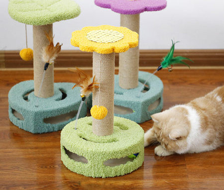 Vertikaalne kriimustussammas – kassidele