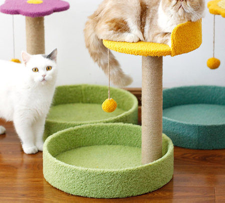 Vertikaalne kriimustussammas – kassidele