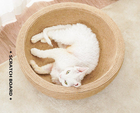 Ξύστρα σιζάλ γάτας - πολλά μοντέλα