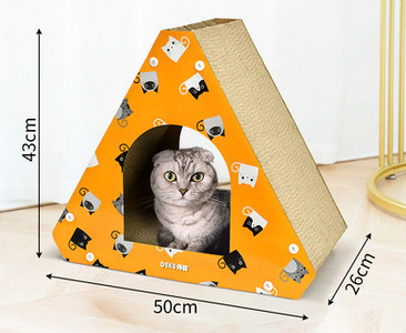 Ξύστρα γάτας διαφορετικά μοντέλα