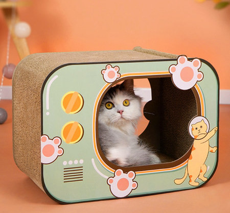 Scarlet pisici hartie ondulata mai multe modele