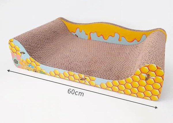 Krevet za mačke od valovitog papira