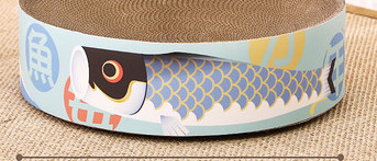 Scarlet pisici din hartie ondulata - diferite modele