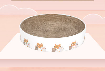 Scarlet pisici din hartie ondulata - diferite modele