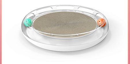 Μικρό κρεβάτι γάτας από κυματοειδές χαρτί