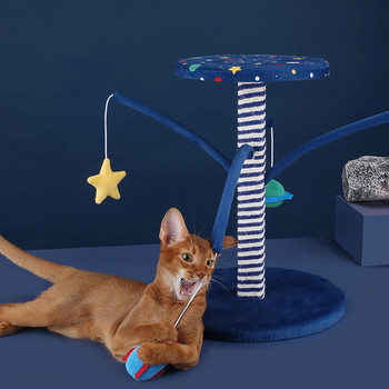 Ξύστρα γάτας Sesal με χώρο για σκαρφάλωμα και παιχνίδι
