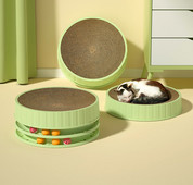 Placă de răzuit rotundă din plastic din hârtie ondulată