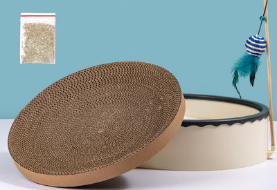 Lainepaberist ümara kujuga kassikraabits