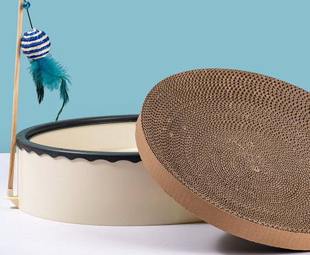 Lainepaberist ümara kujuga kassikraabits