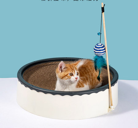 Lainepaberist ümara kujuga kassikraabits