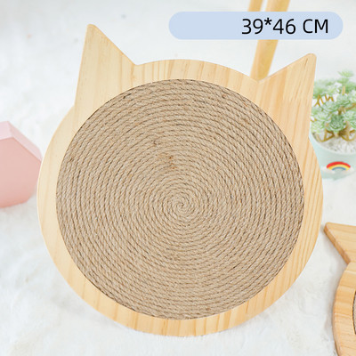 Mâzgălitor de perete din lemn pentru pisici