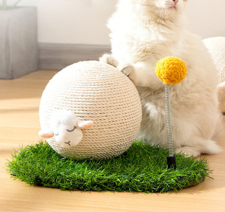 Grebalica za mačke sa 3D elementom