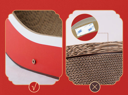 Ploča za mačje grebanje u obliku tigra