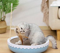 Ξύστρα  για γάτα σε σχήμα φωλιάς