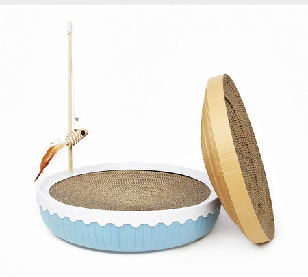 Ξύστρα  για γάτα σε σχήμα φωλιάς