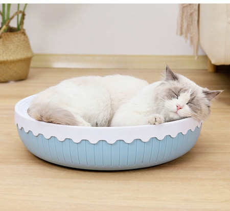 Ξύστρα  για γάτα σε σχήμα φωλιάς