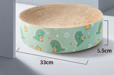 Vrsta mačje ploče za grebanje s valovitog papira