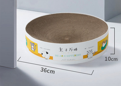 Vrsta mačje ploče za grebanje s valovitog papira