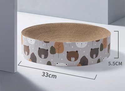 Vrsta mačje ploče za grebanje s valovitog papira